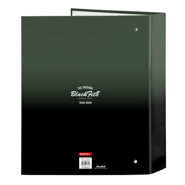 Ringperm BlackFit8 Gradient Svart Militærgrønn A4 27 x 33 x 6 cm