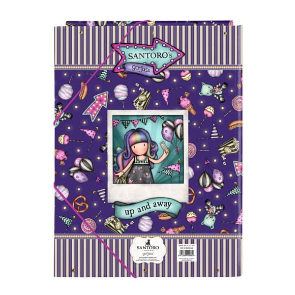 Mappe Gorjuss Up and away Lilla