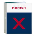 Miniatyrbild 1 av 2: Ringpärm Munich College Grå A4 (27 x 33 x 6 cm)