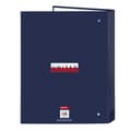 Miniatyrbillede 2 af 2: Ringbind Benetton Varsity Marineblå A4 26.5 x 33 x 4 cm