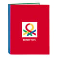 Pikkukuva 1 / 2: Rengaskansio Benetton Pop Harmaa A4 (26.5 x 33 x 4 cm)