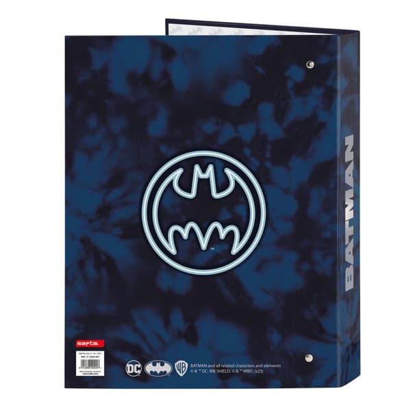 Ringperm Batman Legendary Marineblå A4 26.5 x 33 x 4 cm