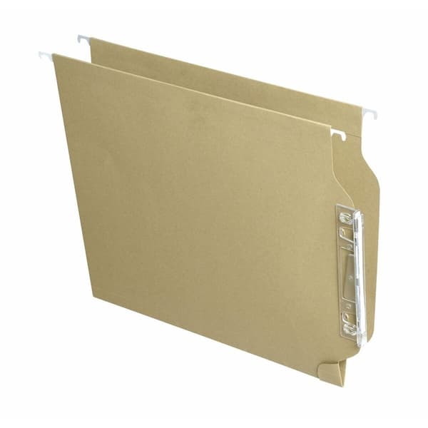 Hanging folder FADE Navnemærkat Fremviser Gennemsigtig Brun A4 Karton (25 enheder)