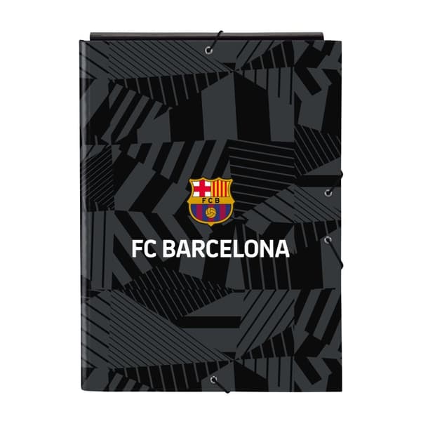 Rengaskansio F.C. Barcelona Black Musta A4 26 x 33.5 x 2.5 cm