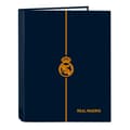 Miniatyrbild 1 av 2: Ringpärm Real Madrid C.F. 2nd Kit 24/25 Marinblå A4 26.5 x 33 x 4 cm