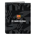 Miniatyrbillede 1 af 2: Ringbind F.C. Barcelona Black Sort A4 26.5 x 33 x 4 cm