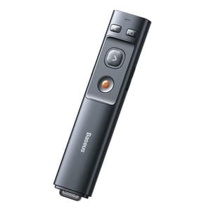 Baseus Orange Dot Multifunctionale kaukosäädin esittelyyn, laserosoittimella - harmaa