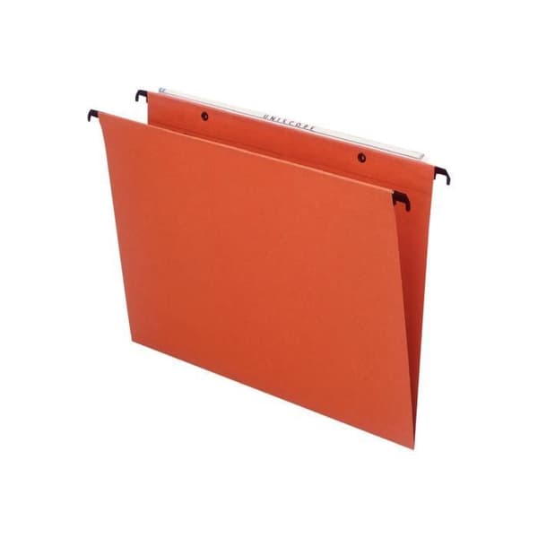 Esselte Orgarex Dubbel hängmappsbas-V A4 orange (pack om 50)