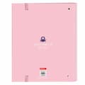 Miniatyrbild 2 av 2: Ringpärm Benetton Vichy A4 Rosa (27 x 32 x 3.5 cm)
