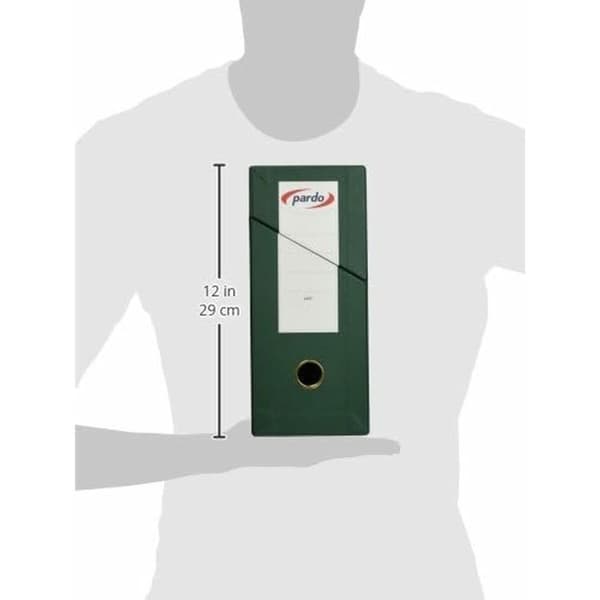 Filbox Pardo 245704 Grön A4 (1 antal)