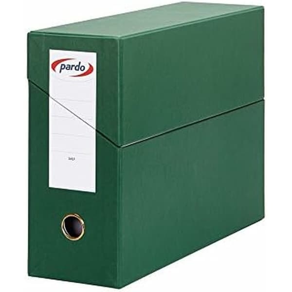 Filbox Pardo 245704 Grön A4 (1 antal)