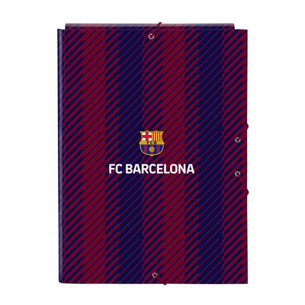 Sorteringsmapp F.C. Barcelona 24/25 Rödbrun Marinblå A4 26 x 33.5 x 2.5 cm