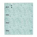 Miniatyrbillede 3 af 3: Ringbind Safta Light blue flowers
