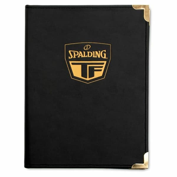 Asiakirjakansio Spalding Premium TF Binder Musta