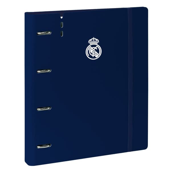 Rengaskansio Real Madrid C.F. Valkoinen Harmaa 27 X 32 X 4 cm