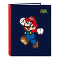 Pikkukuva 1 / 2: Rengaskansio Super Mario World Laivastonsininen A4 26.5 x 33 x 4 cm