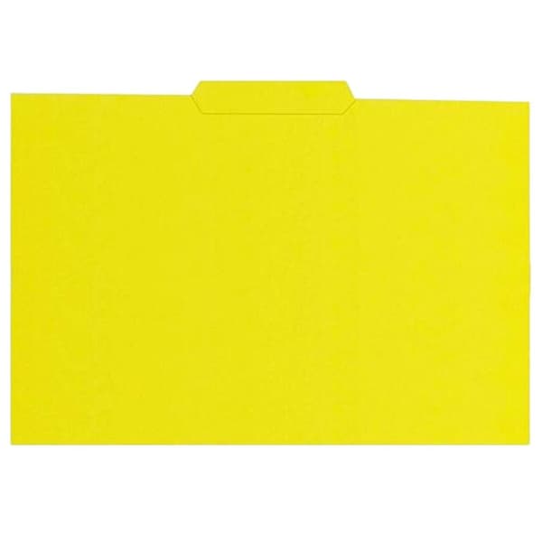 Undermappe Elba Gio Gul A4 50 Deler (3 enheter)