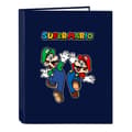 Pikkukuva 1 / 2: Rengaskansio Super Mario 26.5 x 33 x 4 cm Laivastonsininen A4