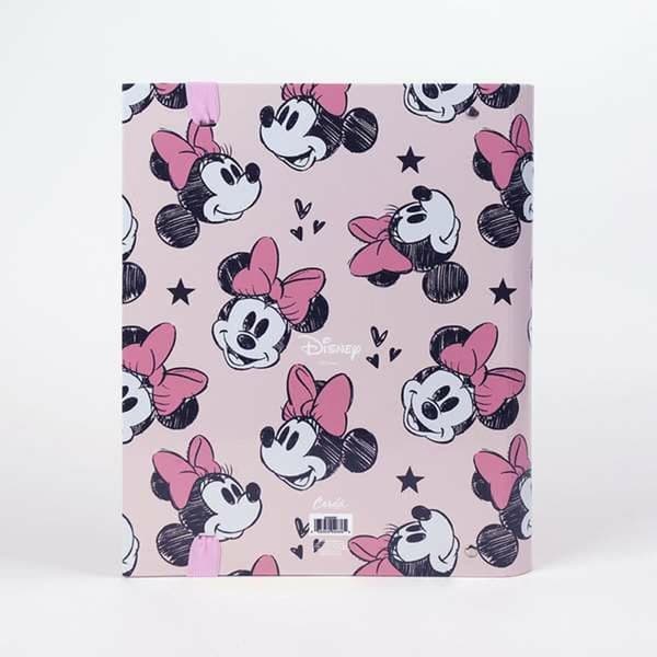 Ringbind Minnie Mouse Hvid Multifarvet A4