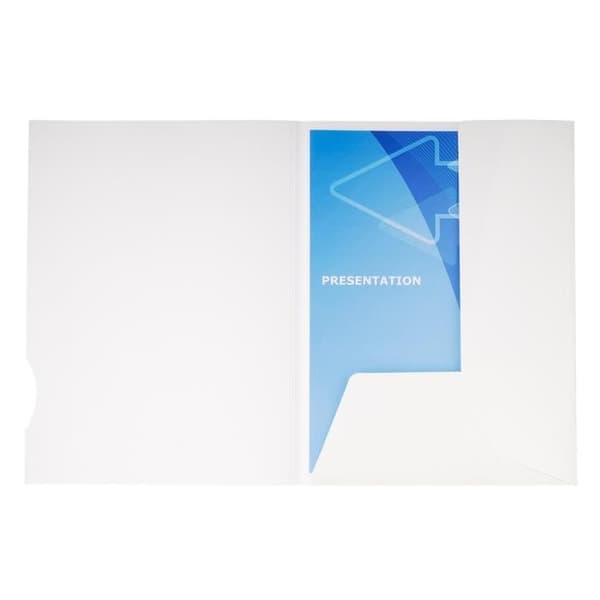 EXACOMPTA Presentationsmapp A4 glansigt kort 250g Chromolux