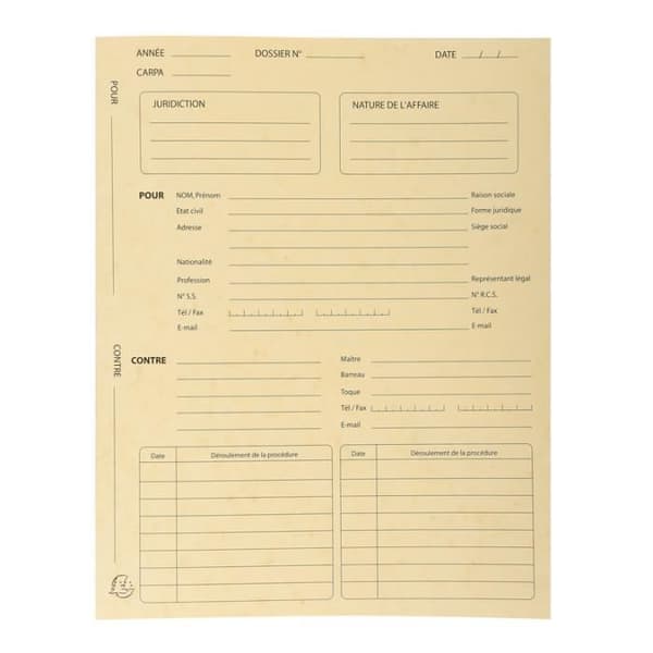 Pack 25 Procedur Tryckta avokadoskjortor 265g elfenben
