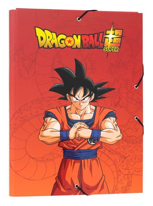 Dragon Ball Super skolmapp med flikar