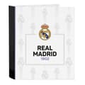 Miniatyrbilde 1 av 2: Ringperm Real Madrid C.F. Svart Hvit A4 (27 x 33 x 6 cm)