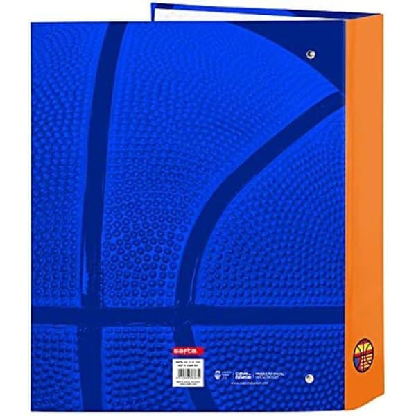 Pärm - SAFTA - Valencia Korg - 4 ringar - Blå/Orange - 380 x 60 x 280 mm