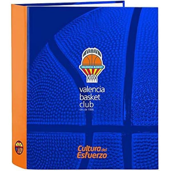 Pärm - SAFTA - Valencia Korg - 4 ringar - Blå/Orange - 380 x 60 x 280 mm