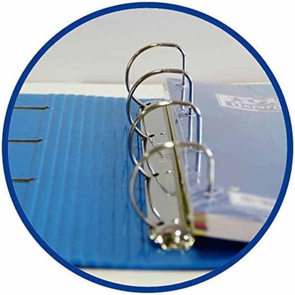 Ringbind Oxford EUROPEANBINDER Multifarvet A4+ (10 enheder)