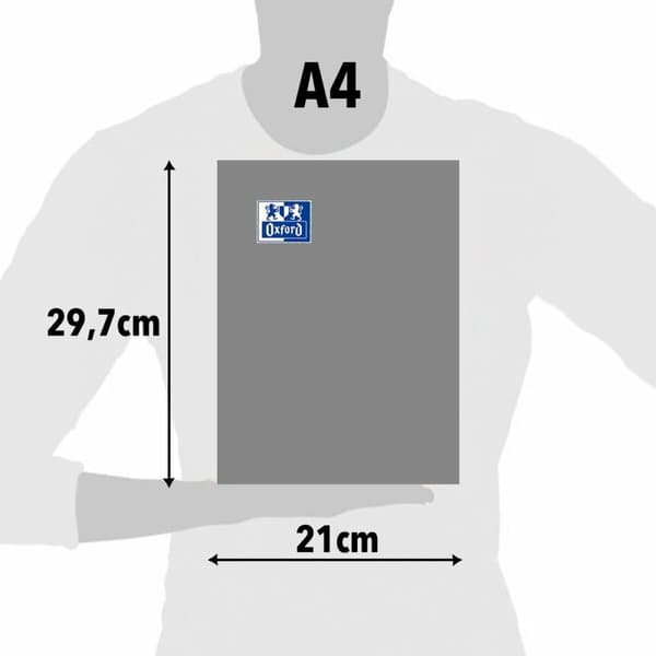 Rengaskansio Oxford EUROPEANBINDER Monivärinen A4+ (10 osaa)
