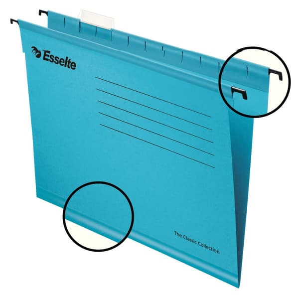 Disk Display Esselte Blå A4 (25 enheder)