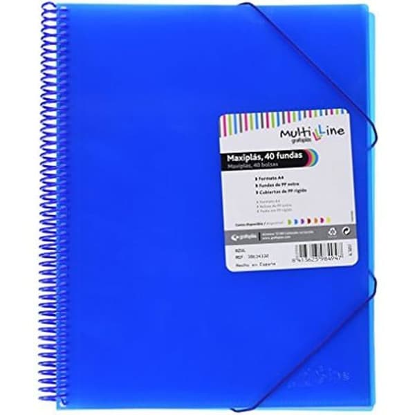 Grafoplas 39834330 Pärm med plastfickor A4