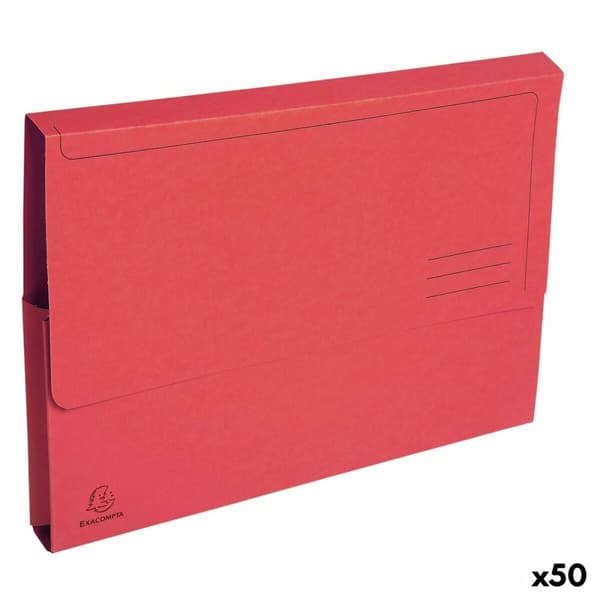 Undermappe Exacompta Forever Rød A4 50 Dele