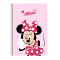 Miniatyrbild 1 av 2: Ringpärm Minnie Mouse Naive Rosa A4 21.5 x 31 x 1 cm