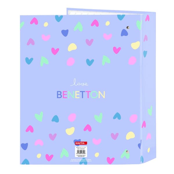 Rengaskansio Benetton Lila Liila A4 27 x 33 x 6 cm