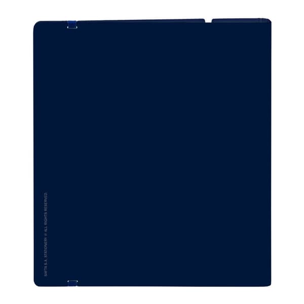 Ringpärm Benetton Damero Marinblå 27 X 32 X 4 cm