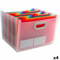 Miniatyrbilde 1 av 2: Organiseringsmappe Exacompta Gjennomsiktig A4 (4 enheter)