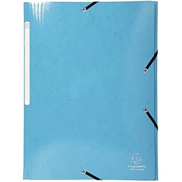 Elastiska mappar - EXACOMPTA - Ref. 55929E - 25 enheter - Lackad kartong - A4
