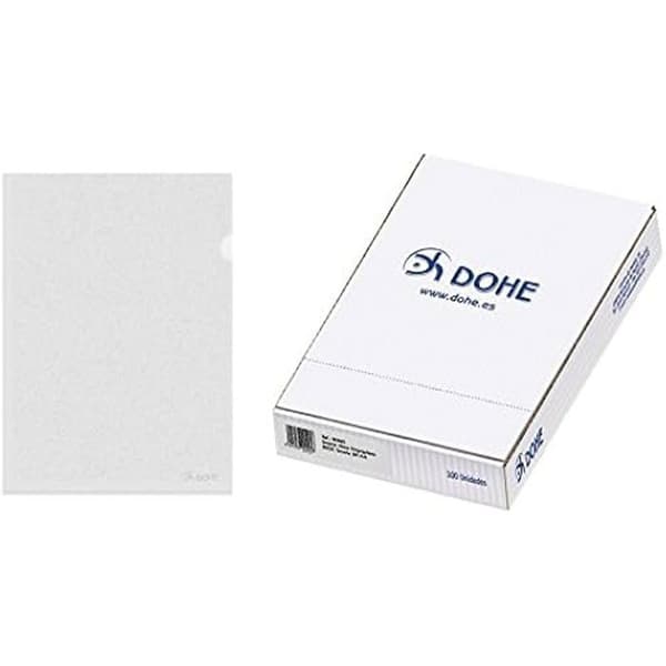 Chemisett A4 - DOHE - Basic - Transparent - 100 enheter - Polypropylen