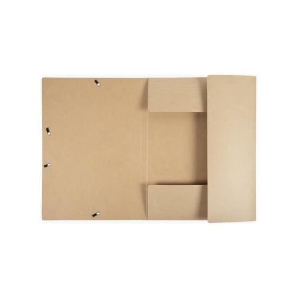 Exacompta - Ref. 55847E - Paket med 5 Eterneco elastiska mappar - Maxi Capacity 3 flikfickor - in v oljebelagt kort