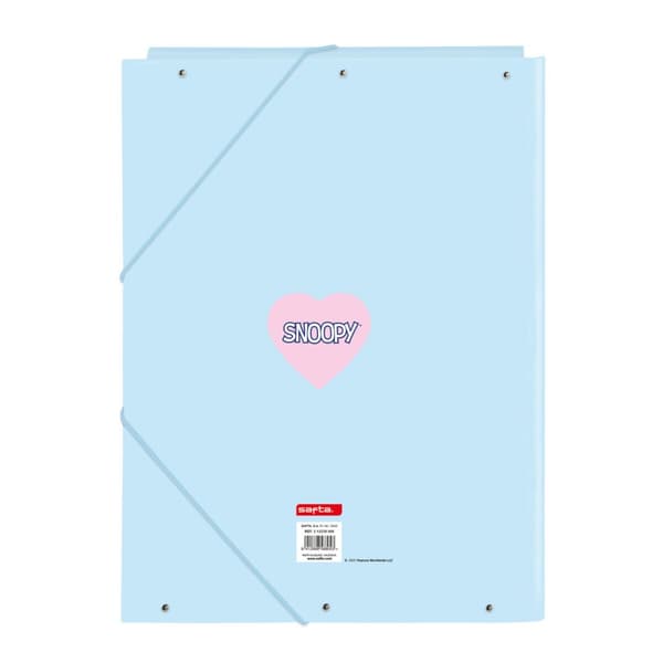 Rengaskansio Snoopy Love Sininen A4 26 x 33.5 x 2.5 cm