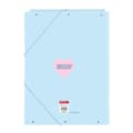 Miniatyrbillede 2 af 2: Ringbind Snoopy Love Blå A4 26 x 33.5 x 2.5 cm