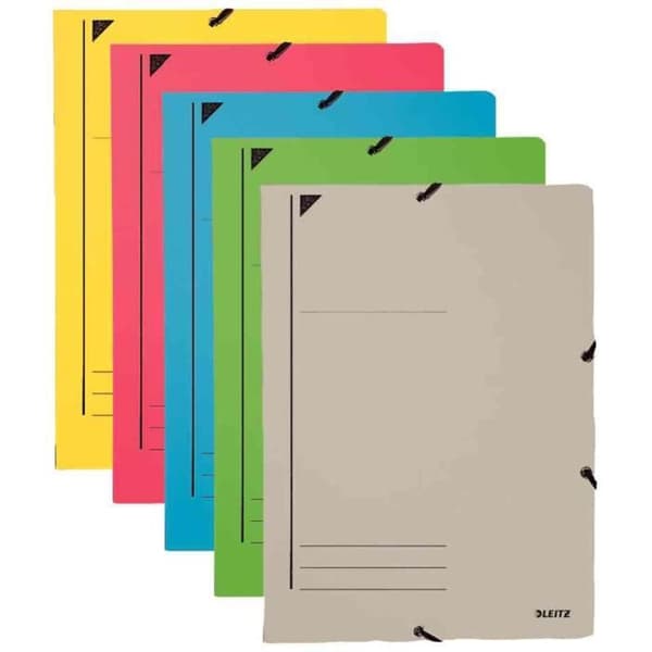 Resår mapp, A4-format, kraftig kartong c