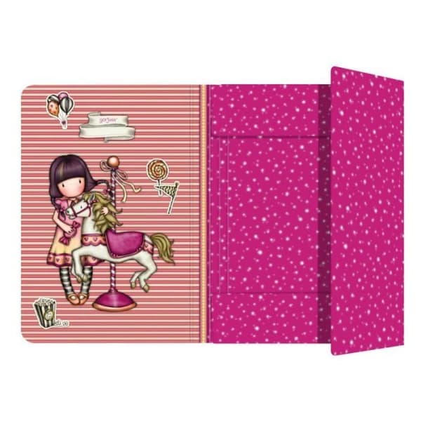 Gorjuss Mappkarusell A4 Lax (24,8 x 9 x 33,4 cm) - 5018997636022