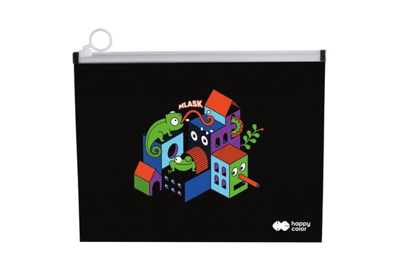 Me&City Happy Color B5 vetoketjullinen kansio
