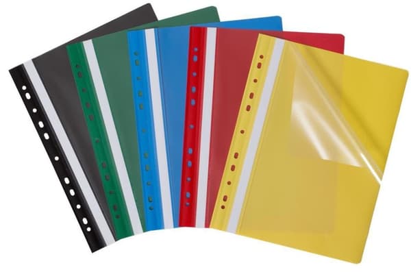 Biurfol Plastic Ophængsmappe Hård A4 Gul /20 stk/ 1704001Pl-11