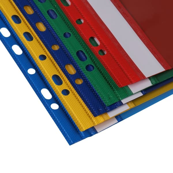 Biurfol upphängd plastmapp Hård A4 Marinblå /20 st/ 17041001PL-18