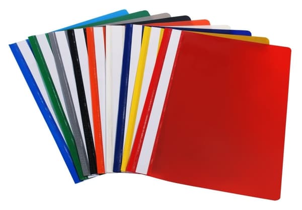 Biurfol Plastmappe Hård A4 Gul /20 stk/ 1705001Pl-11