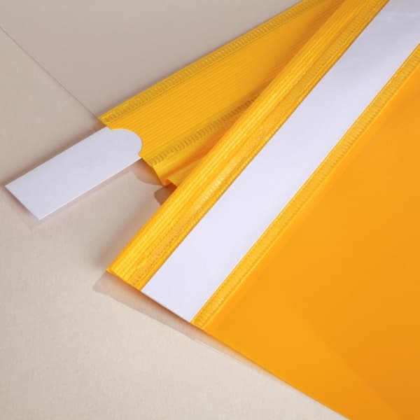 Biurfol Plastmappe Hård A4 Gul /20 stk/ 1705001Pl-11
